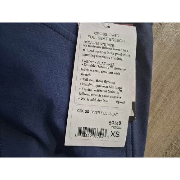 Kerrits Cross Over Fullseat Breech Size XS/women's riding pants - Picture 7 of 7